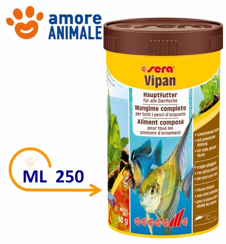 Sera vipan 250 mangime - ml,