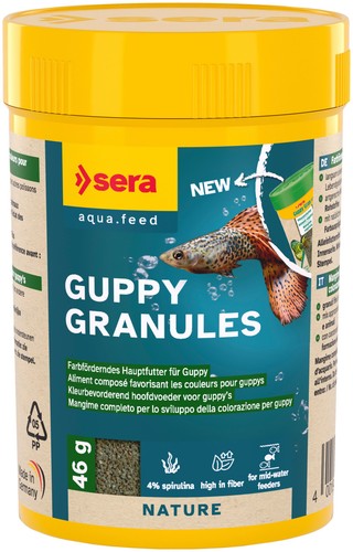 Sera guppy granules 100 - guppy,