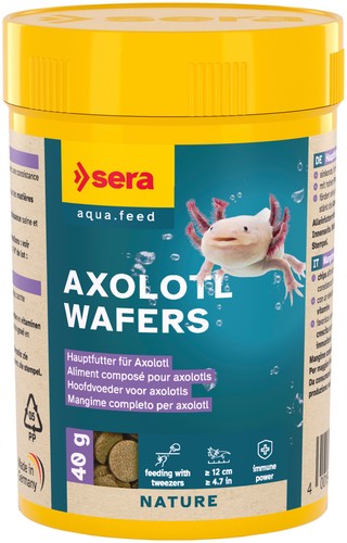 Sera axolotl wafers - sera,