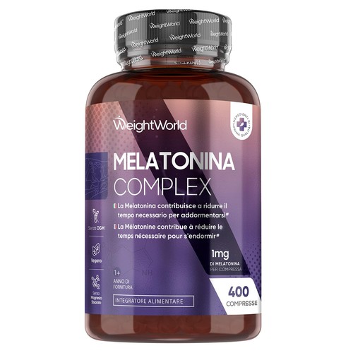 Melatonina 1mg con camomilla - melatonina,